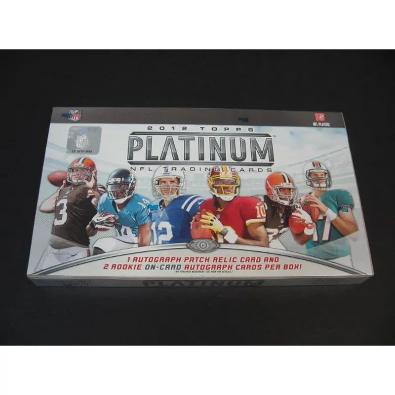 2012 Topps Platinum Football Box (Hobby)