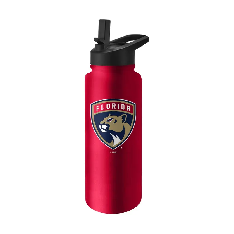 Florida Panthers 34oz Logo Quencher Bottle