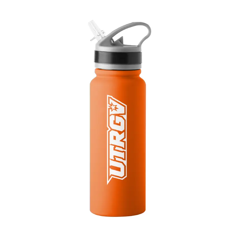 University of Texas Rio Grand Valley Orange 25oz SingleWall FlipTop Bottle
