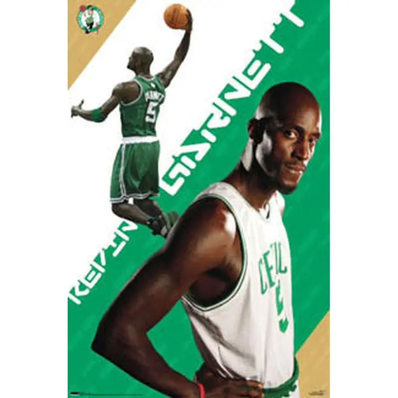 Kevin Garnett "Celtics Star" Boston Celtics NBA Action Poster - Costacos 2007