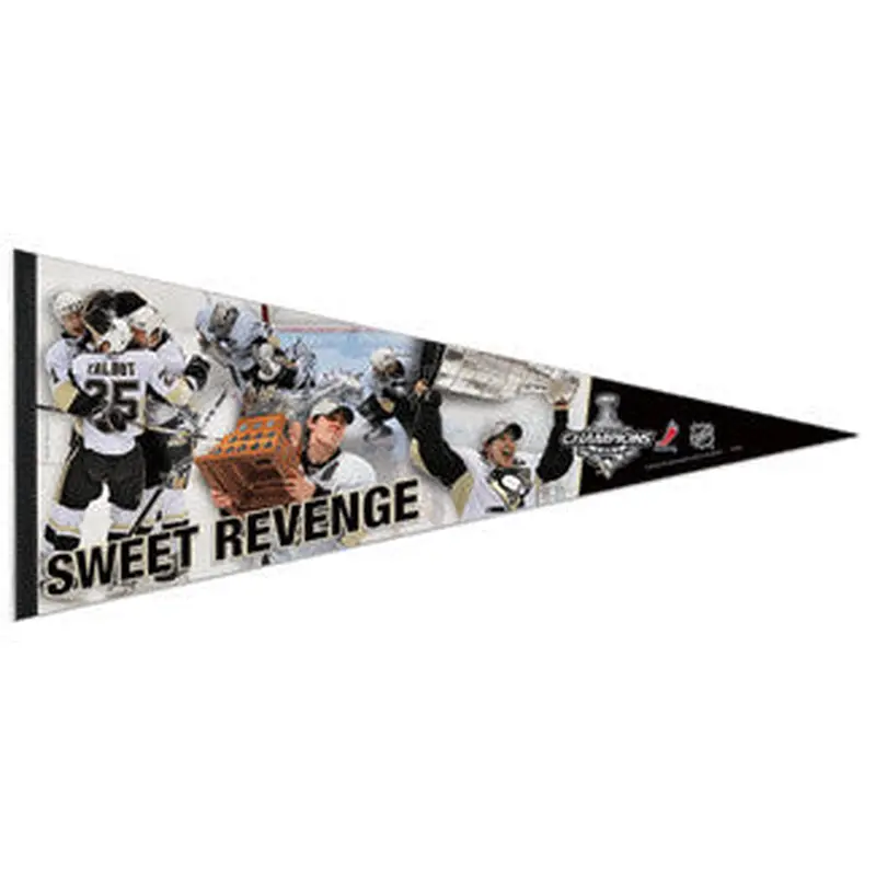 Pittsburgh Penguins "Sweet Revenge" EXTRA-LARGE Premium Pennant