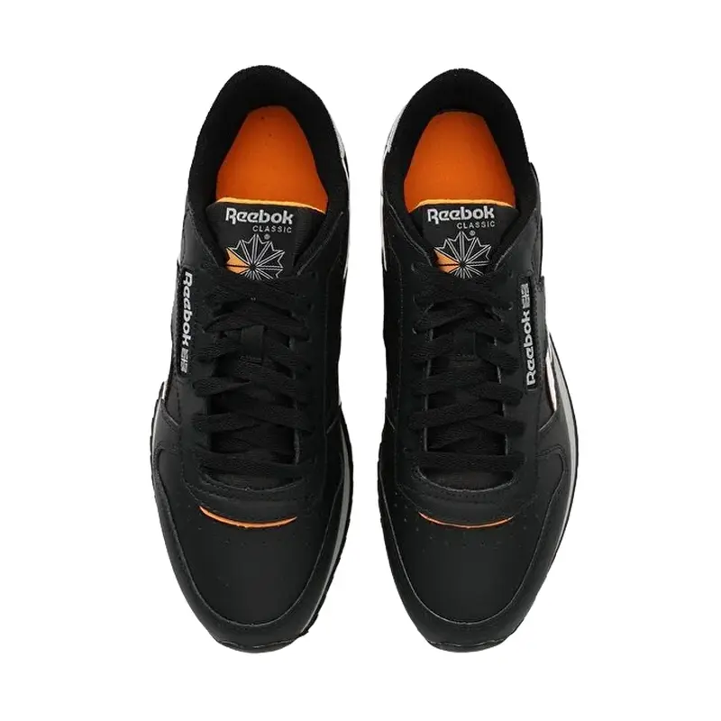 REEBOK MENS BLACK SNEAKER 100032768 CLASSIC LEATHER RIPPLE ID1586