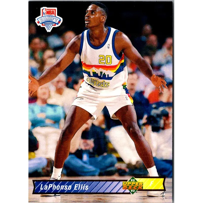 1992 Upper Deck LaPhonso Ellis #4 Rookie