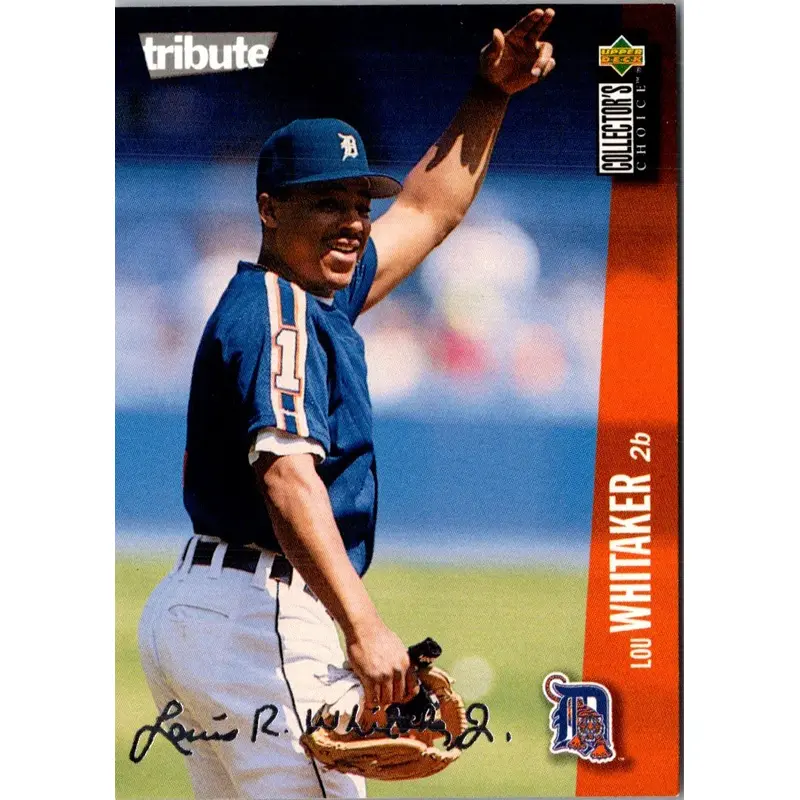 1996 Collector's Choice Lou Whitaker #144