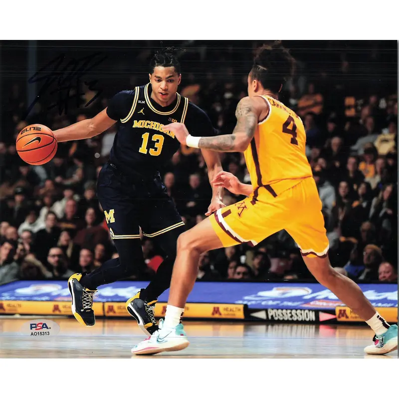 JETT HOWARD signed 8x10 photo PSA/DNA Michigan Wolverines Autographed