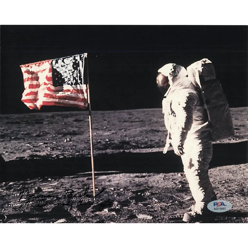 Norman Beckel signed 8x10 photo PSA/DNA Autographed Astronaut