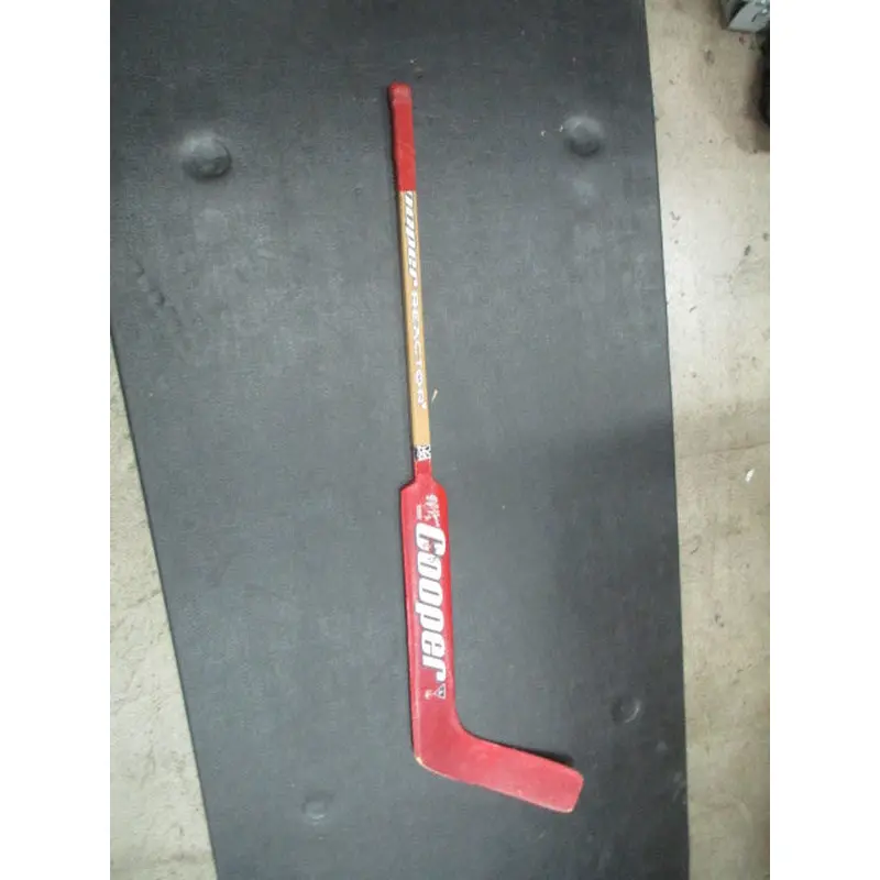 Used Cooper React QR 48" Junior Hockey Goalie Stic - LH