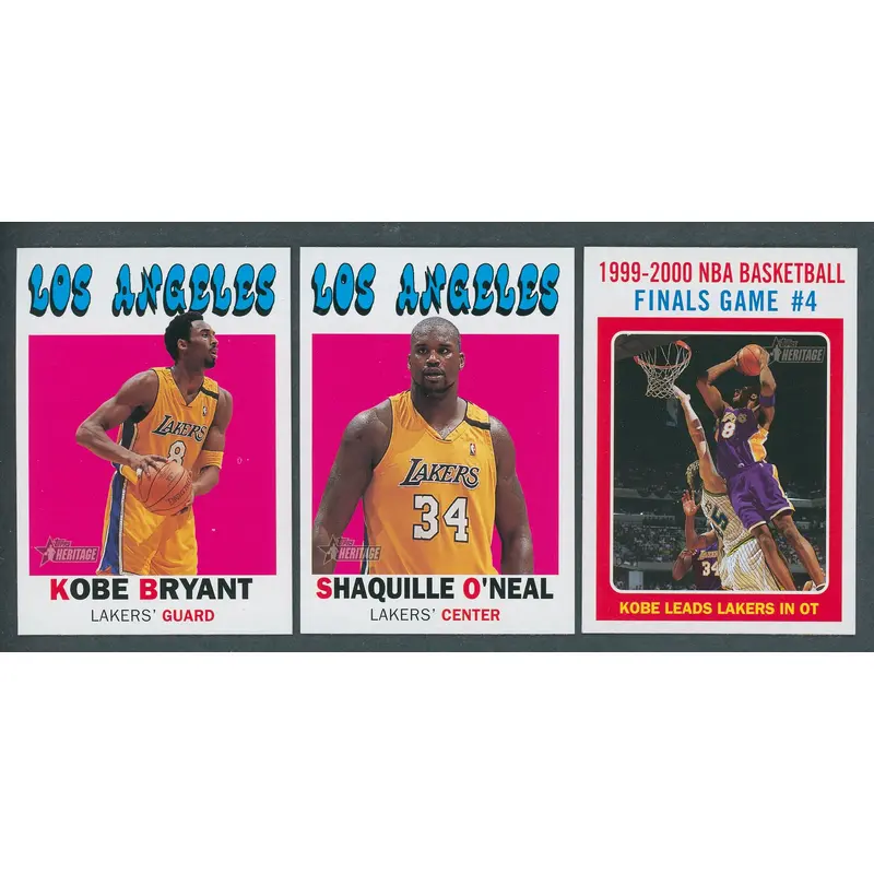 2000/01 Topps Heritage Basketball Base Set