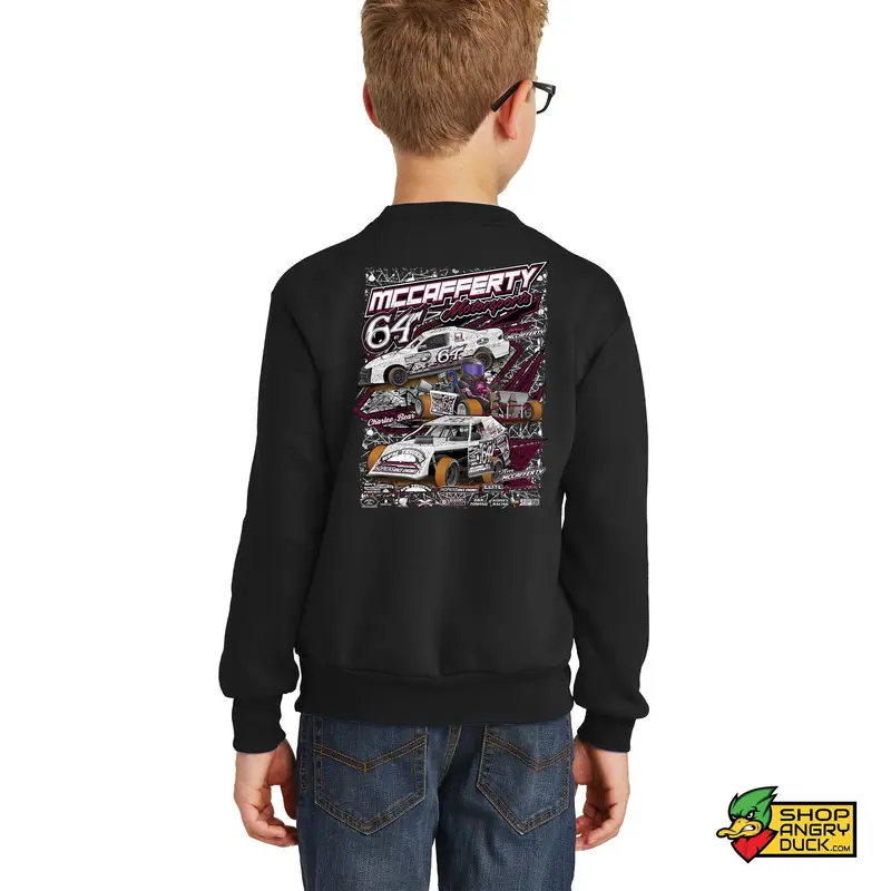 McCafferty Motorsports Youth Crewneck Sweatshirt